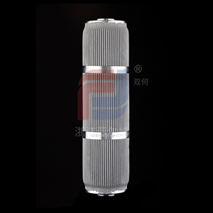 Double opening filter element